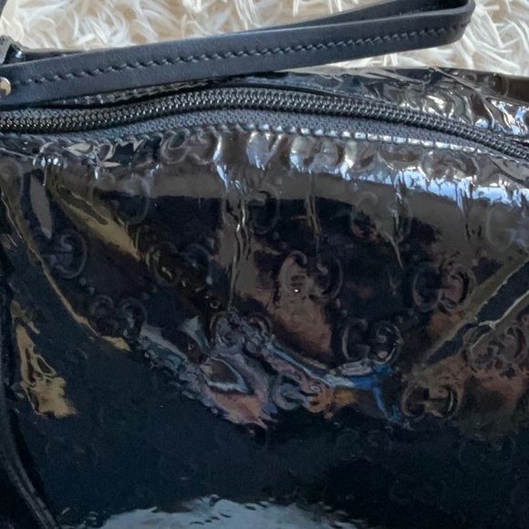Patent leather GUCCI Hobo Bag in Guccissima Print - Picture 2 of 5